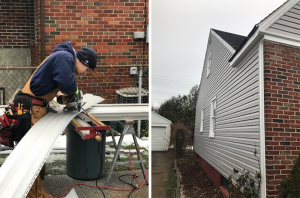 Cold weather is no match for this siding job in Kenmore - Winter Roof