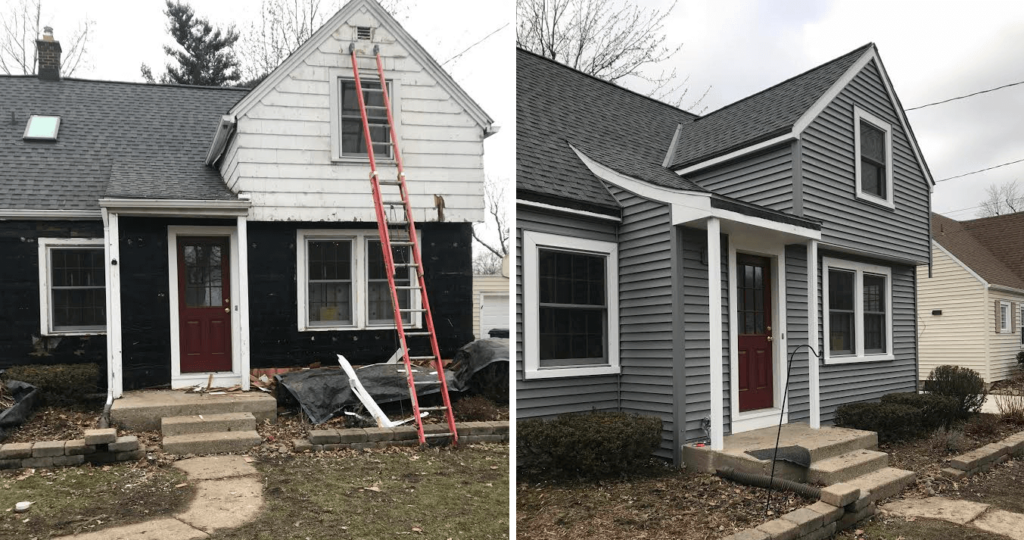 Siding job in Williamsville by WCRott
