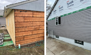 Siding Replacement in Tonawanda - Late Winter Projects